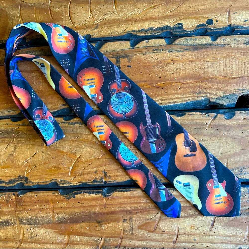 Guitar neck tie!